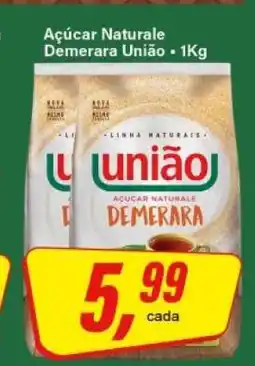 Rede Supermarket Açúcar Naturale Demerara União oferta