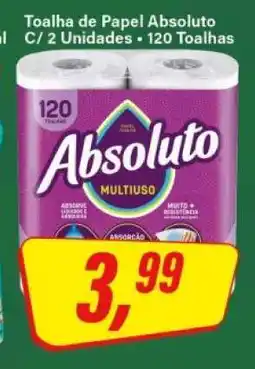 Rede Supermarket Toalha de Papel Absoluto oferta