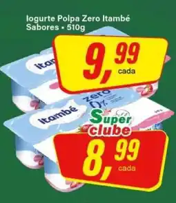 Rede Supermarket Iogurte Polpa Zero Itambé Sabores oferta