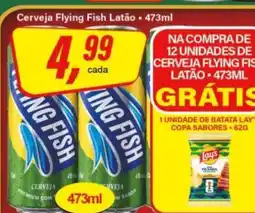 Rede Supermarket Cerveja Flying Fish Latão - 473ml oferta