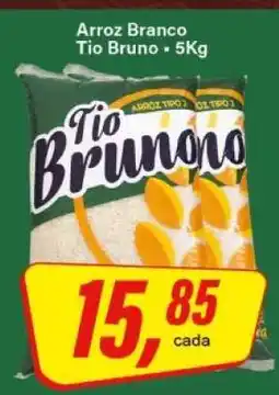 Rede Supermarket Arroz Branco Tio Bruno oferta
