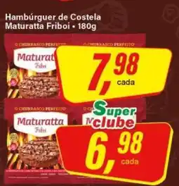 Rede Supermarket Hambúrguer de Costela Maturatta Friboi oferta