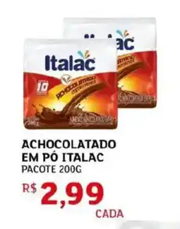 Assaí Atacadista Achocolatado em pó italac pacote oferta