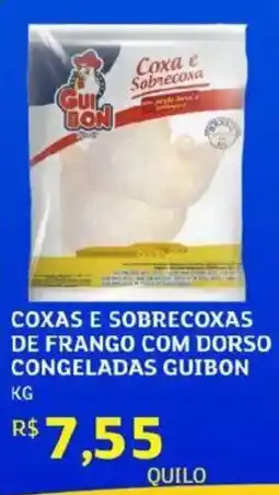 Assaí Atacadista Coxas e sobrecoxas de frango com dorso congeladas guibon oferta