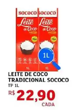 Assaí Atacadista Leite de coco tradicional sococo oferta