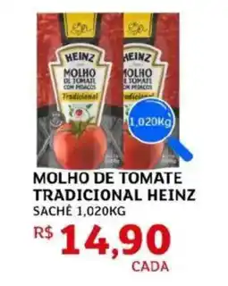 Assaí Atacadista Molho de tomate tradicional heinz sache oferta