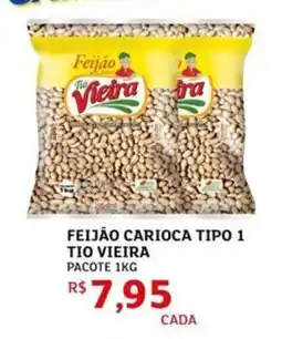 Assaí Atacadista Feijão carioca tipo 1 tio vieira oferta