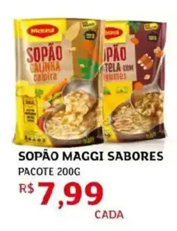 Assaí Atacadista Sopão maggi sabores oferta