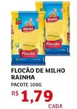 Assaí Atacadista Flocão de milho rainha pacote oferta