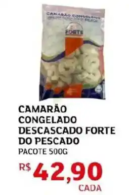 Assaí Atacadista Camarão congelado descascado forte do pescado oferta