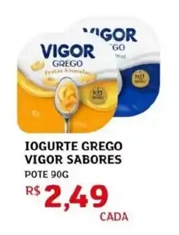 Assaí Atacadista Iogurte grego vigor sabores oferta