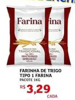 Assaí Atacadista Farinha de trigo tipo 1 farina pacote oferta