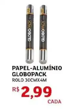 Assaí Atacadista Papel-alumínio globopack rolo 30cmx4m oferta