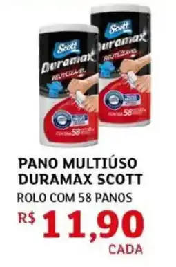 Assaí Atacadista Pano multiuso duramax scott oferta
