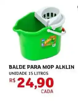 Assaí Atacadista Balde para mop alklin unidade oferta