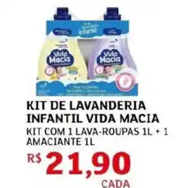 Assaí Atacadista Kit de lavanderia infantil vida macia oferta