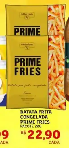 Assaí Atacadista Batata frita congelada prime fries pacote oferta