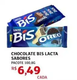 Assaí Atacadista Chocolate bis lacta sabores pacote oferta