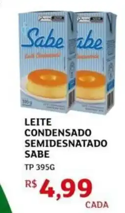 Assaí Atacadista Leite condensado semidesnatado sabe oferta