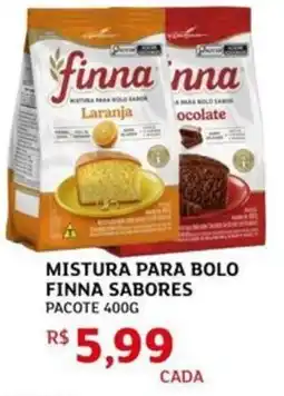Assaí Atacadista Mistura para bolo finna sabores pacote oferta