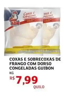 Assaí Atacadista Coxas e sobrecoxas de frango com dorso congeladas guibon oferta