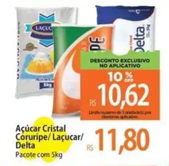 Açúcar Cristal Coruripe/Laçucar/ Delta