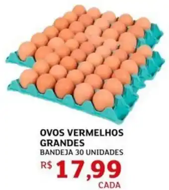 Assaí Atacadista Ovos vermelhos grandes oferta
