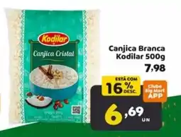 Bigmart Canjica Branca Kodilar oferta