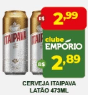 Cerveja Itaipava Latao 473ml