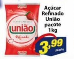 Vencedor Atacadista Acucar refinado Uniao pacote 1kg oferta