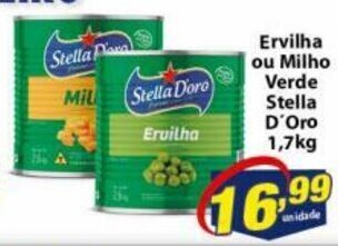 Vencedor Atacadista Ervilha ou Milho Verde Stella D'Oro 1.7kg oferta