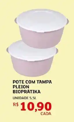 Assaí Atacadista Pote com tampa pleion biopratika oferta