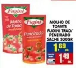 Higa's Supermercado Molho de tomate fugini trad/ peneirado sache oferta