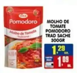 Higa's Supermercado Molho de tomate pomodoro trad sache oferta