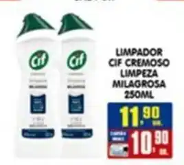 Higa's Supermercado Limpador cif cremoso limpeza milagrosa oferta