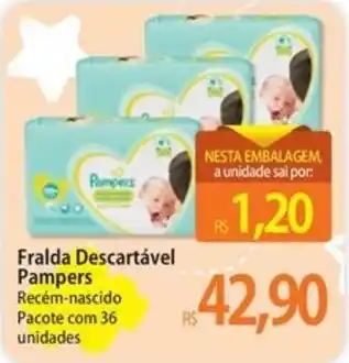 Fralda Descartável Pampers
