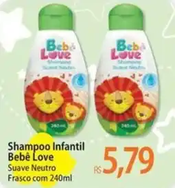 Atacadão Shampoo Infantil Bebê Love oferta