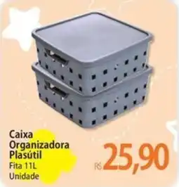 Atacadão Caixa Organizadora Plasútil oferta