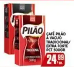 Higa's Supermercado Cafe pilao a vacuo tradicional/ extra forte pct oferta
