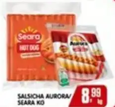 Higa's Supermercado Salsicha aurora seara oferta