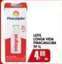 Higa's Supermercado Leite longa vida piracanjuba oferta