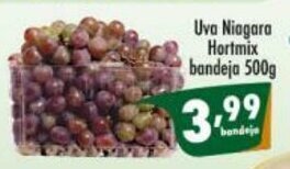 Uva Niagara Hortmix bandeja 500g