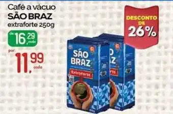 Cometa Supermercados Café a vácuo SÃO BRAZ extraforte oferta