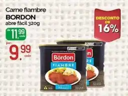 Cometa Supermercados Carne fiambre BORDON abre fácil oferta