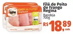 Supermercados Mateus Filé de Peito de Frango Regina Bandeja oferta
