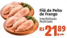 Supermercados Mateus Filé de Peito de Frango Interfolhado Resfriado oferta
