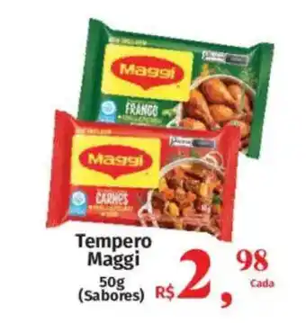 Supermercados Mateus Tempero Maggi oferta