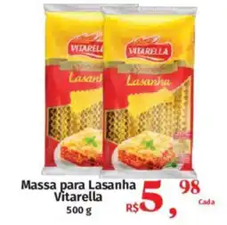 Supermercados Mateus Massa para Lasanha Vitarella oferta