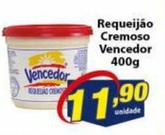 Vencedor Atacadista Requeijao cremoso Vencedor 400g oferta