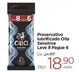 Carrefour Preservativo lubrificado Olla Sensitive oferta